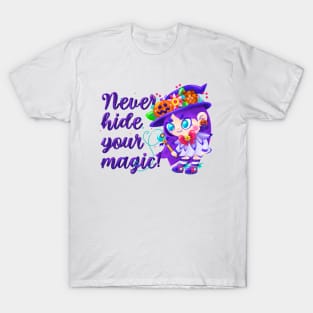 Witch Wicca Magic Motivational Phrase T-Shirt